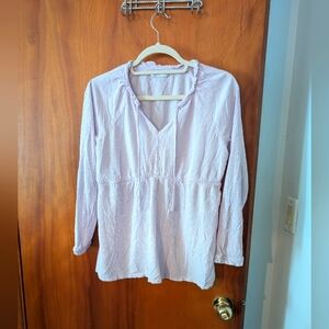 Sonoma Light Purple Maternity Blouse